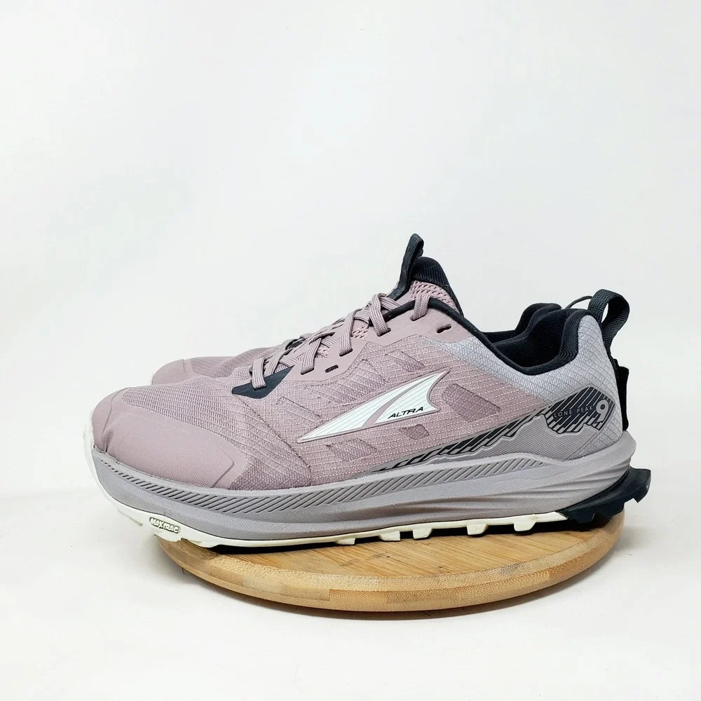 Altra Lone Peak 9 Shoes Womens 9 Purple Trail Running Hiking Barefoot Sneaker